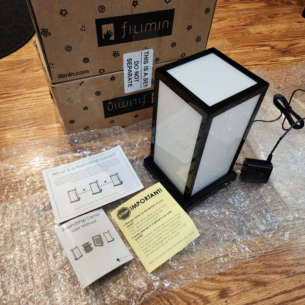 NEW Set of 2 Friendship Lamps Great gift!